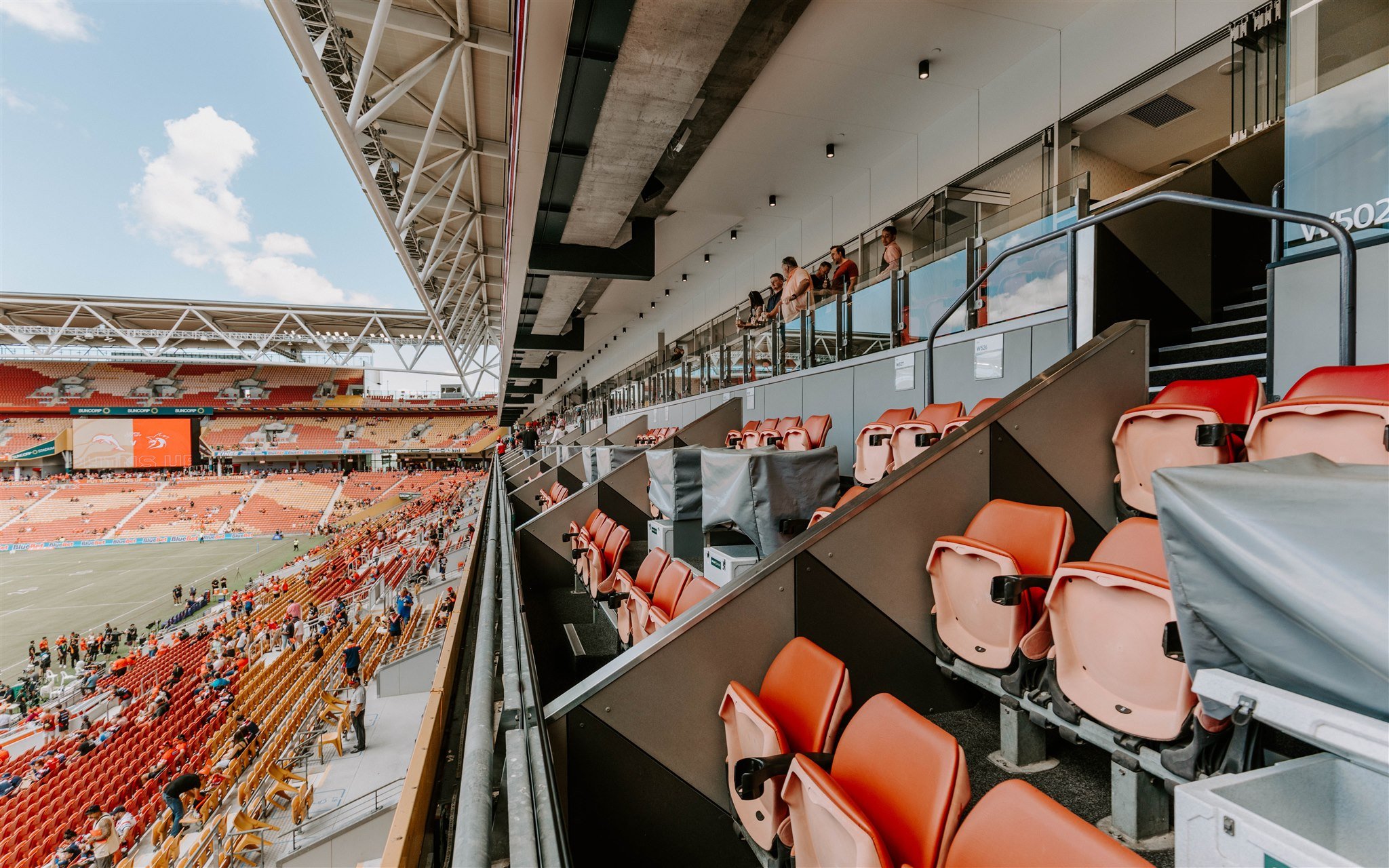 Open-Air Boxes, Dolphins Hospitality