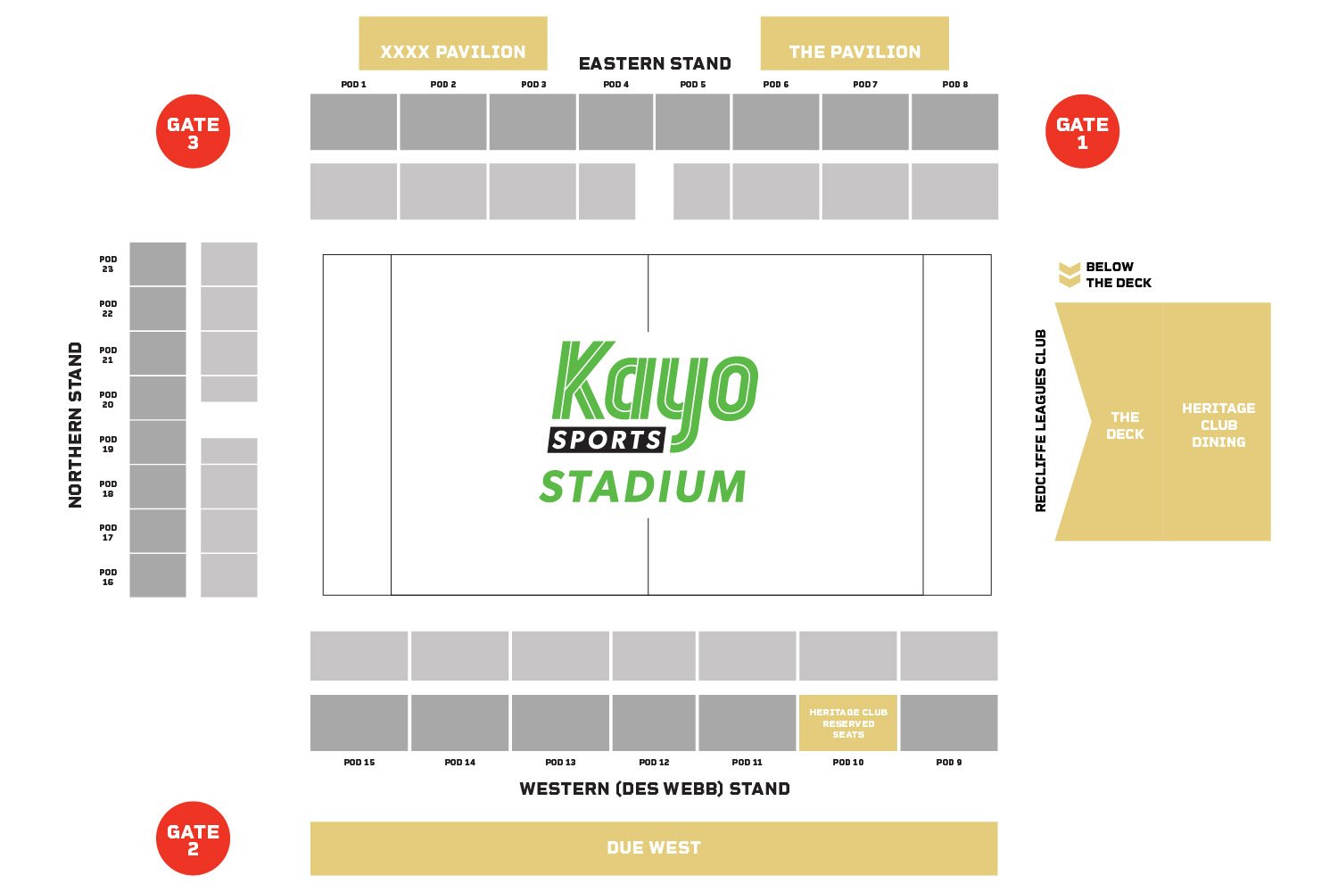 Kayo Stadium Hospitality